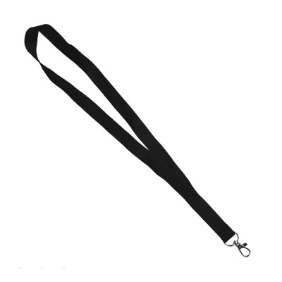 Ланъярд черного цвета